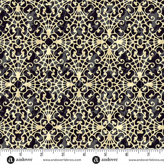 A-1079-L Nevermore by Andover Fabrics Cream Lace