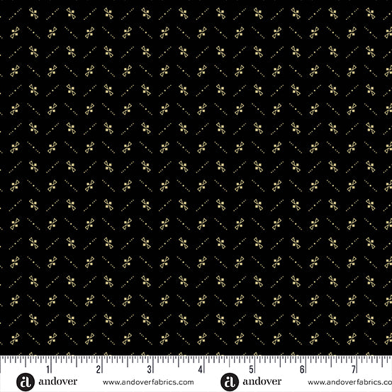 A-1123-K Witchy Couture by Renee Nanneman Midnight Tiny Buckles