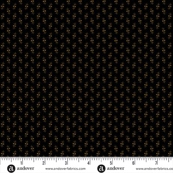 A-1260-K Espresso by Andover Fabrics top dot