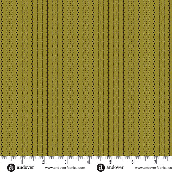 A-1264-V || Little Gem || Geo Stripe Pickle