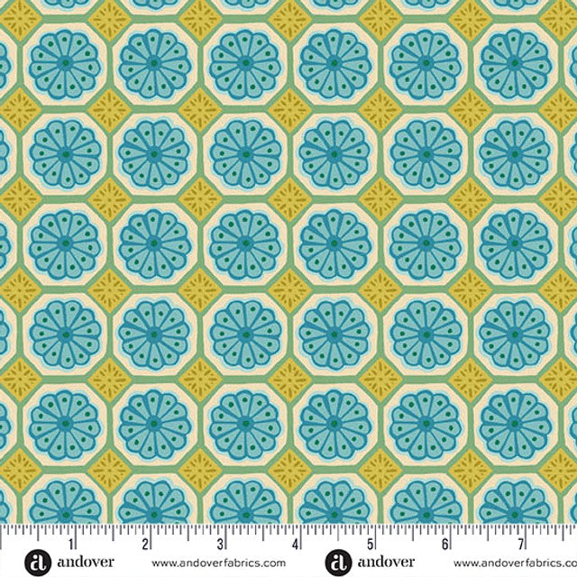 A-1654-B || Whimsy || Mosaic Turquoise