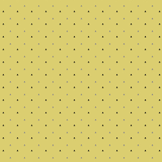 A-488-Y || Frond || Dot Yellow