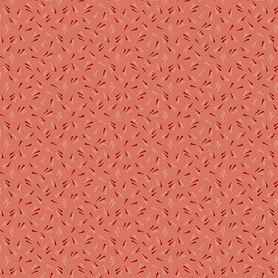 A-835-O Jewelbox by Andover Fabrics Flower Petals Coral