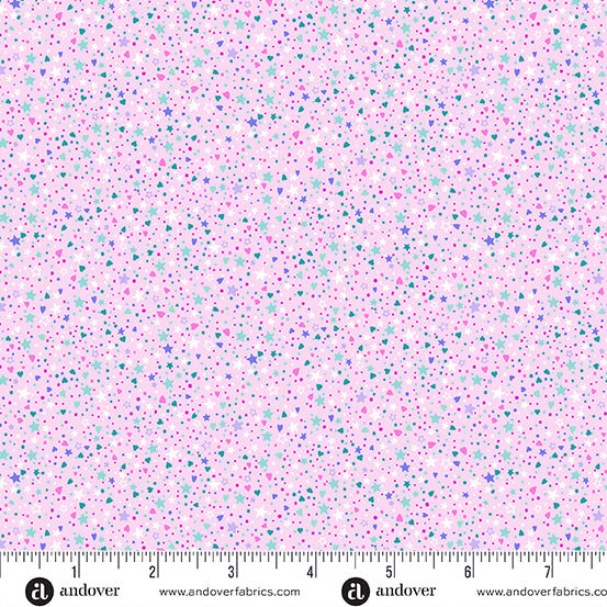 Fairy Dust MU-053-P Makower Fabrics