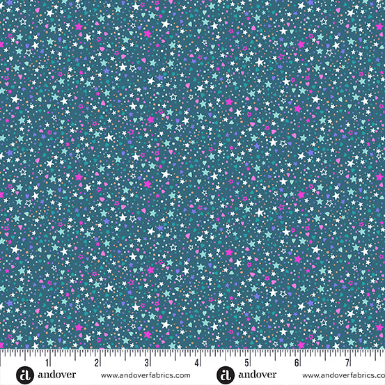 Fairy Dust MU-053-T Makower Fabrics