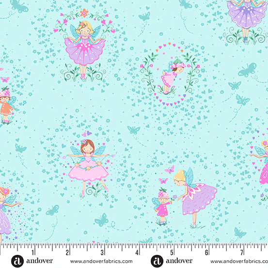 Fairy Dust MU-054-T Makower Fabrics