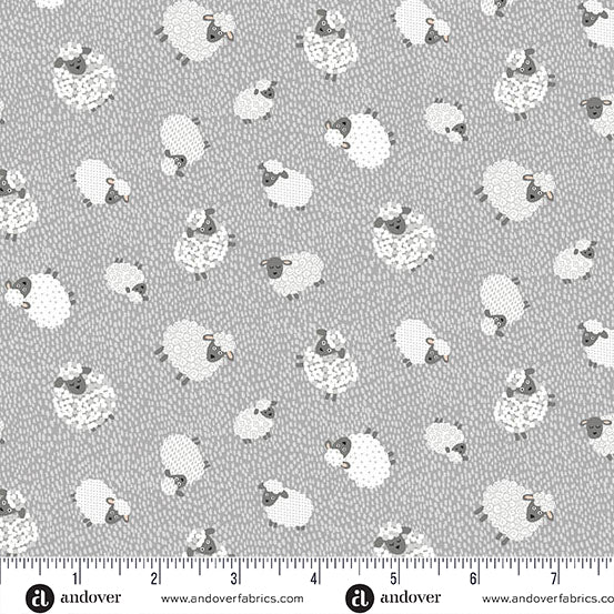 Fun on the Farm MU-068-S Makower Fabrics