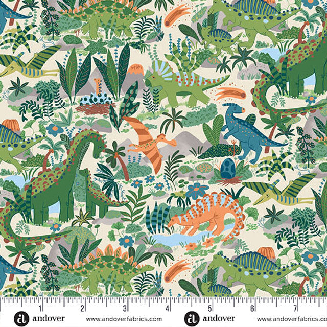 MU-163-Q || Prehistoric || Paradise - Cream