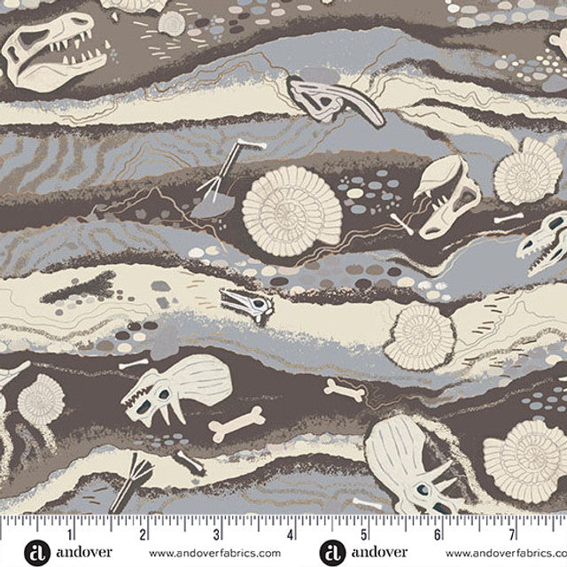 MU-164-S || Prehistoric || Strata - Grey