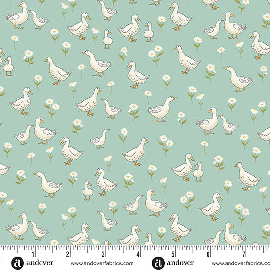 MU-190-T || Little Ones || Ducks Teal