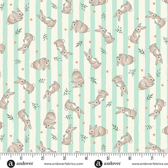 MU-191-T || Little Ones || Bunnies Teal