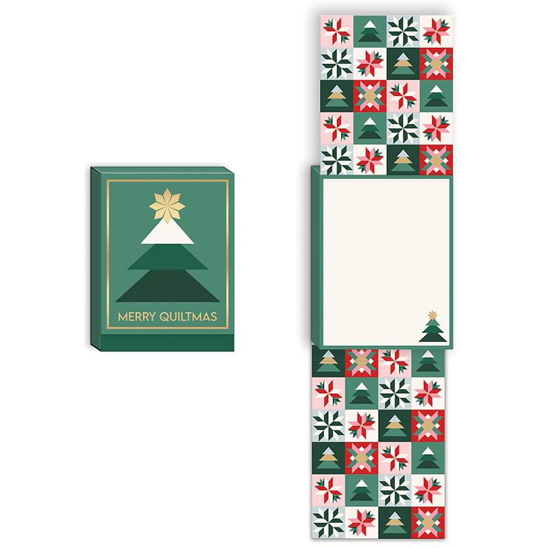 1001 85 Pocket Notepad Christmas Quilt Blocks