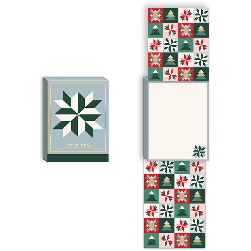 1001 85 Pocket Notepad Christmas Quilt Blocks