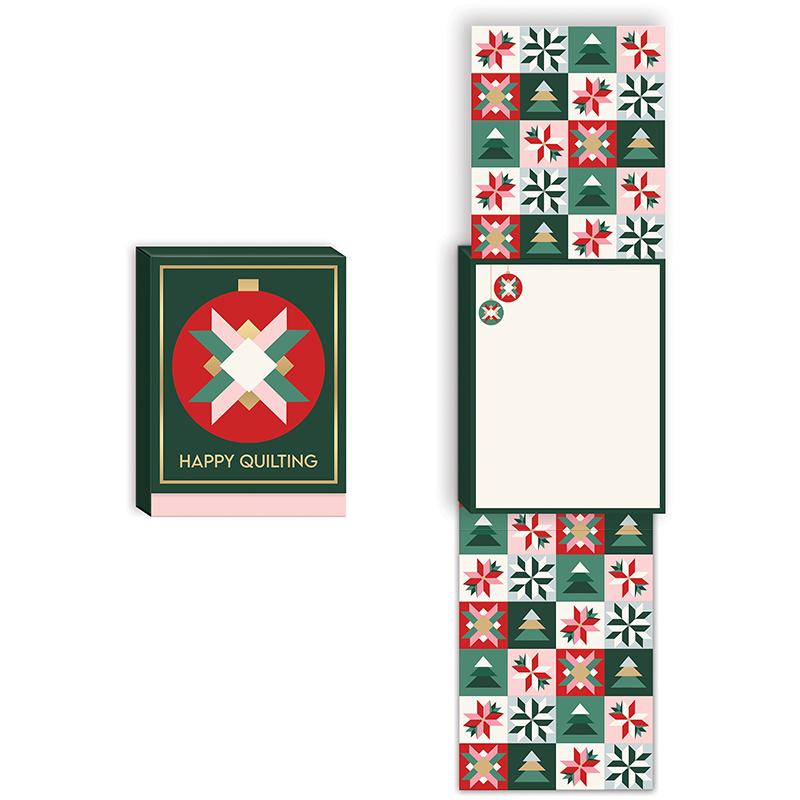 1001 85 Pocket Notepad Christmas Quilt Blocks