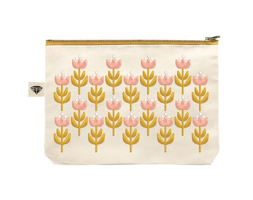 RS 7079 Gathering Embroidered Pouch