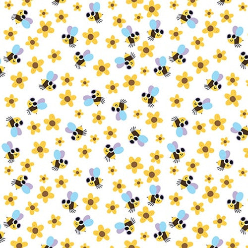 7524-04 White/Yellow|| Let It Grow