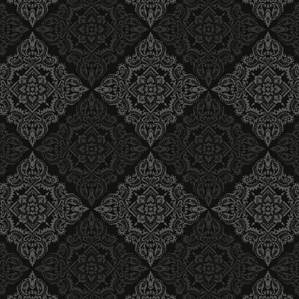 7767-99 Black || Merry Poppies
