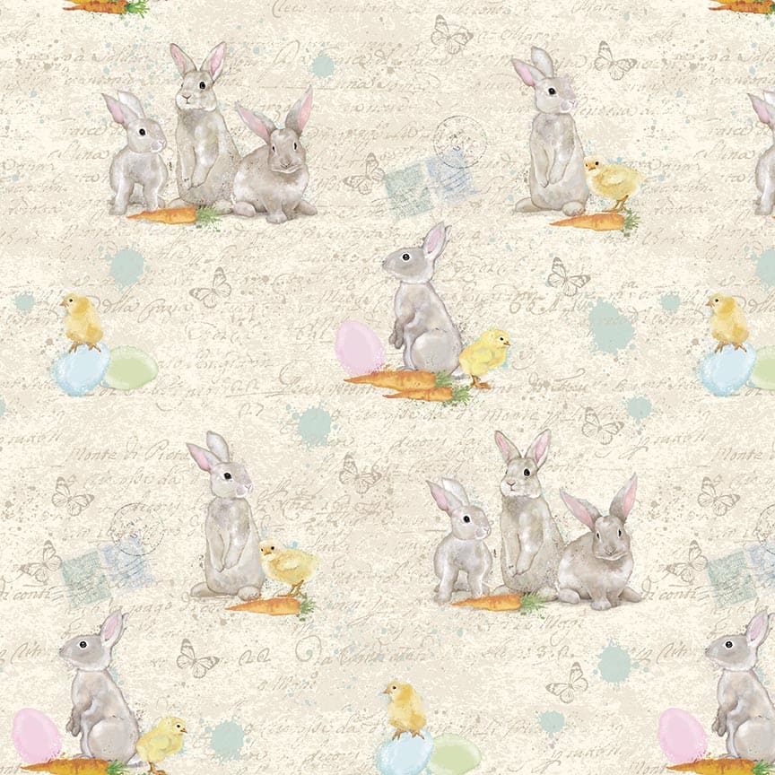 8038-14 Cream || Bella Bunnies