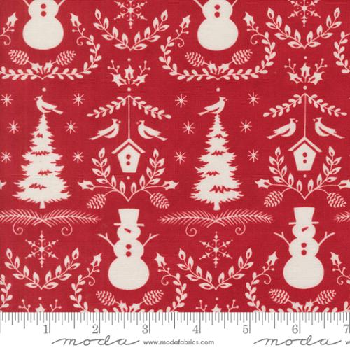 56133 17 Winter Friends        Berry Red