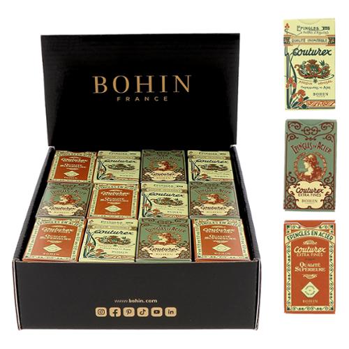 Extra Fine Pins 200ct Vintage 43614 Bohin