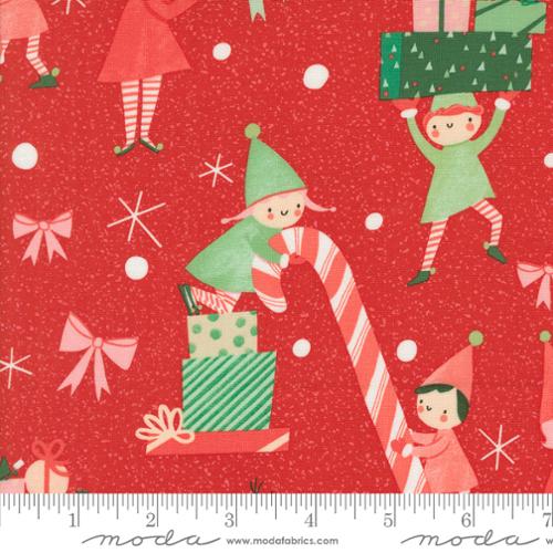 37131 12 Tiny Christmas    Christmas Red