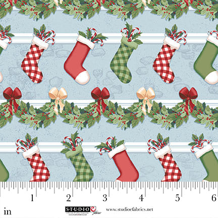 8306-11 Blue || Christmas Village