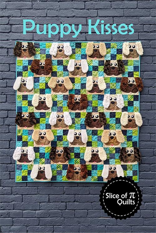 Puppy Kisses SPQ 341 Slice Of Pi Quilts