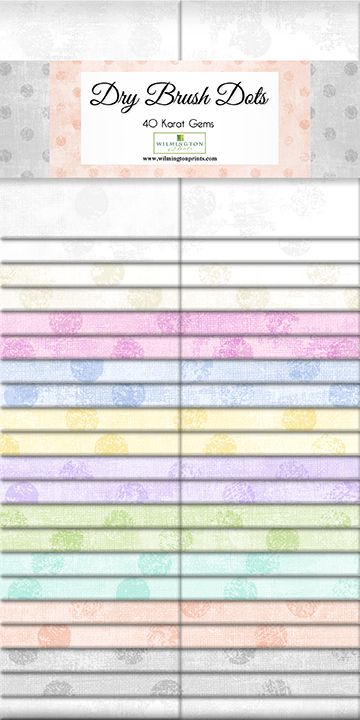 842-160-842 - Dry Brush Dots - 40 Karat Gems