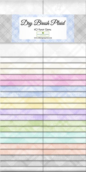 842-161-842 - Dry Brush Plaid - 40 Karat Gems