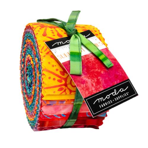 4370JR Sunburst Batiks Jelly Roll®
