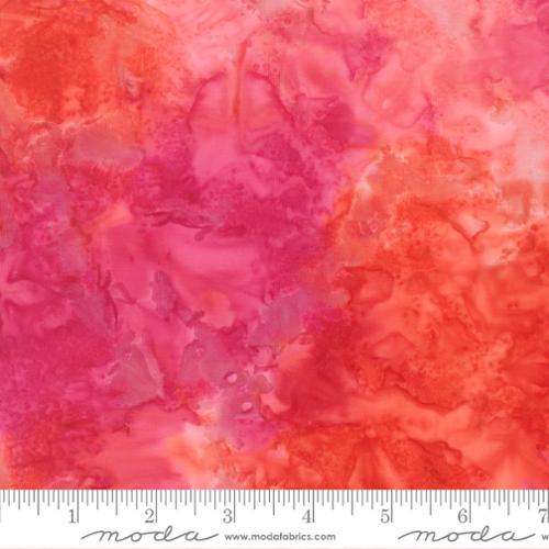 4370 15 Sunburst Batiks        Flamingo