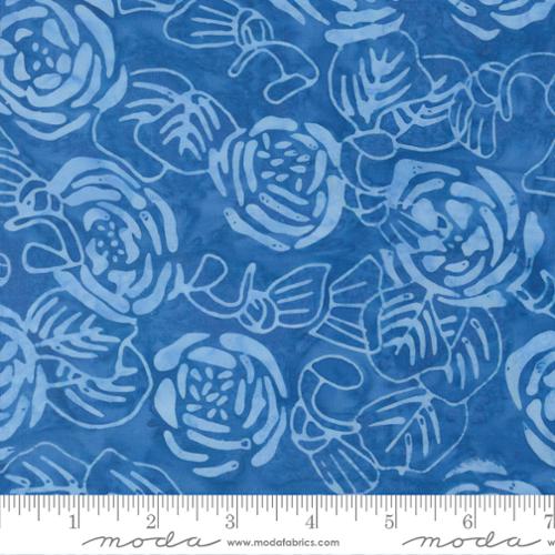 4370 38 Sunburst Batiks          Cobalt
