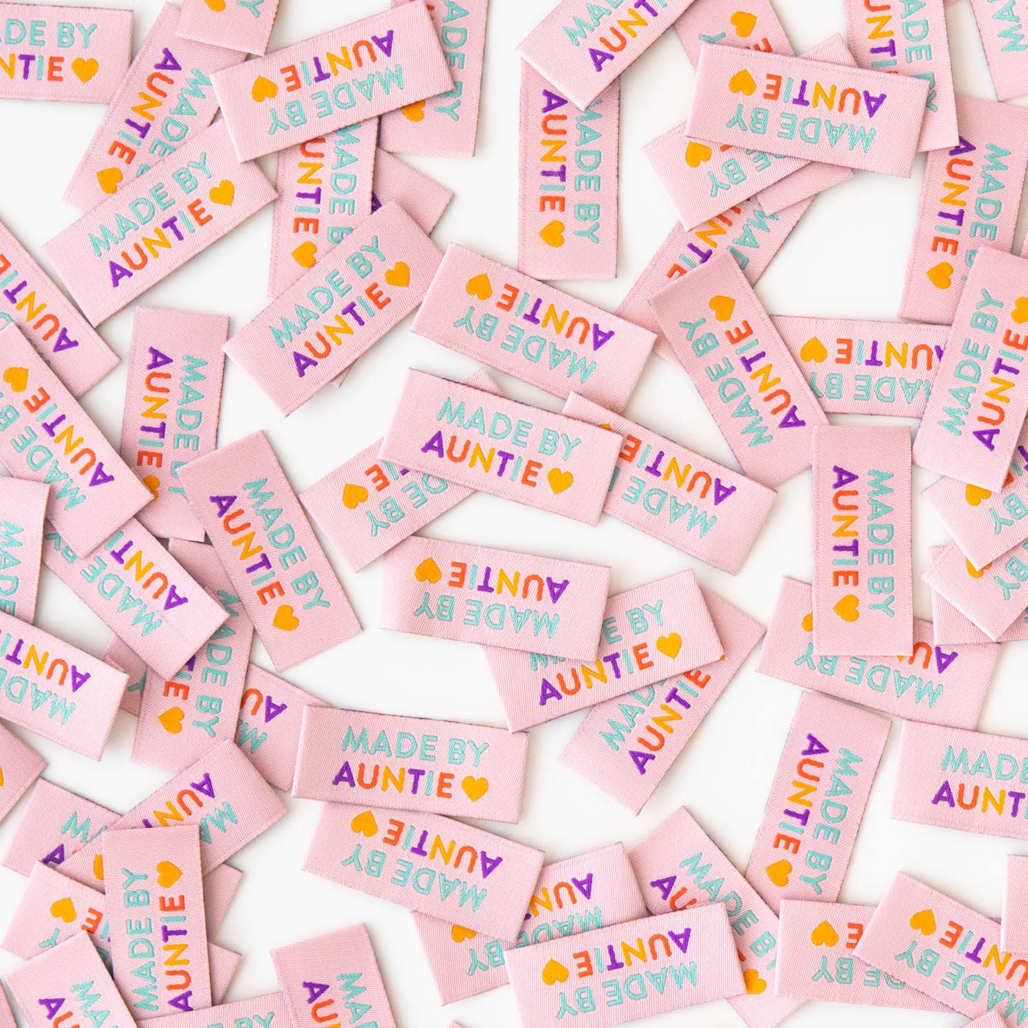 Made by Auntie - Sewing Woven Clothing Label Tags