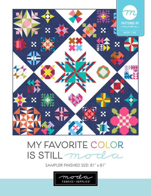 My Favorite Color is Moda 2025 Block of the Month