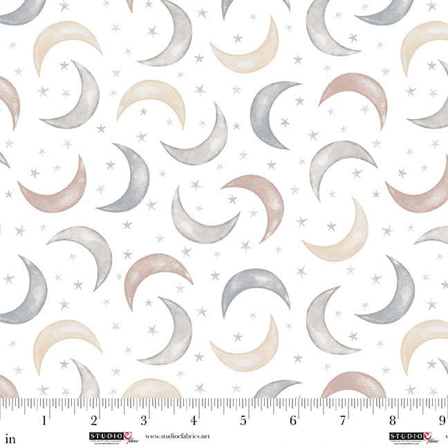 8521-03 White/Multi || Sleepy Teddy