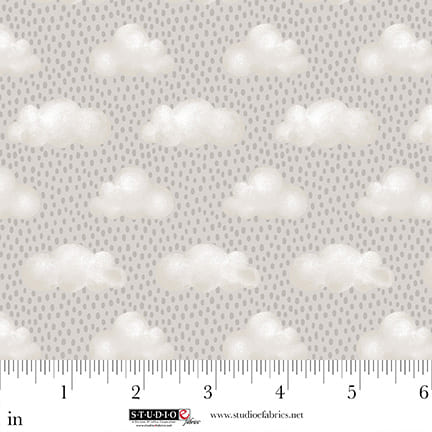 8522-90 Gray/Multi || Sleepy Teddy