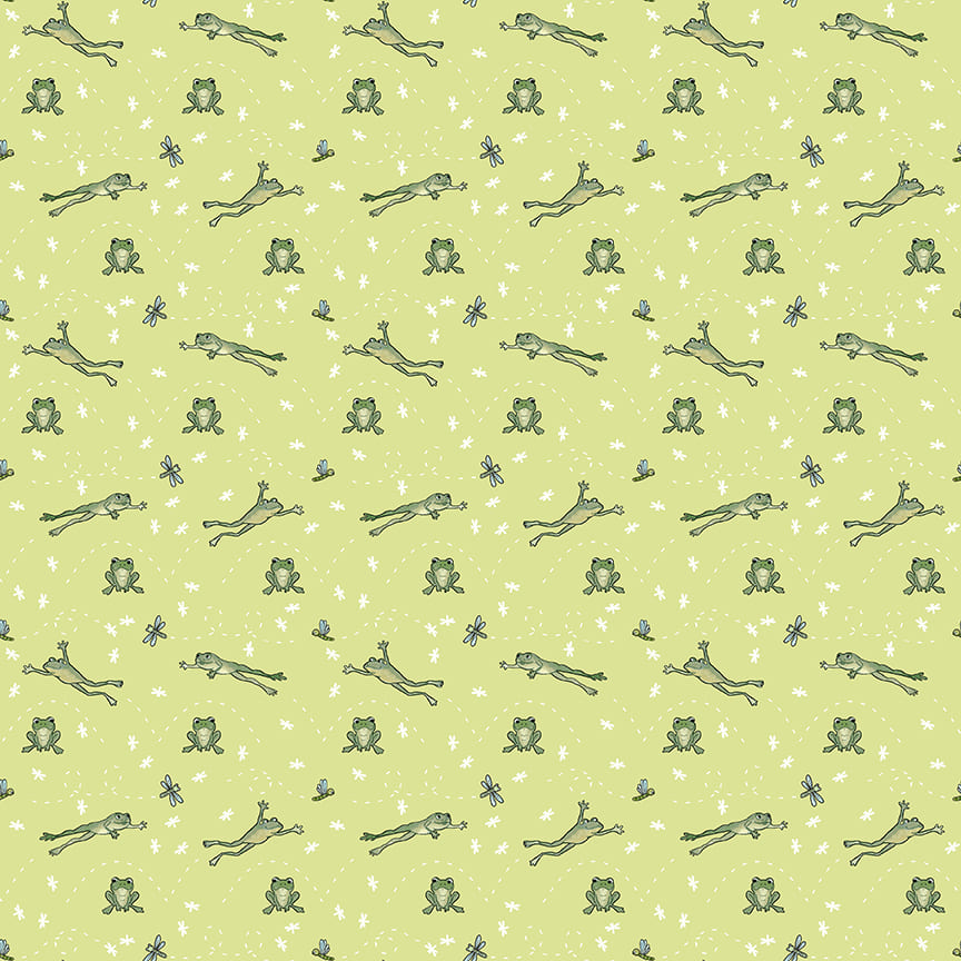 869-64 Green || River Romp