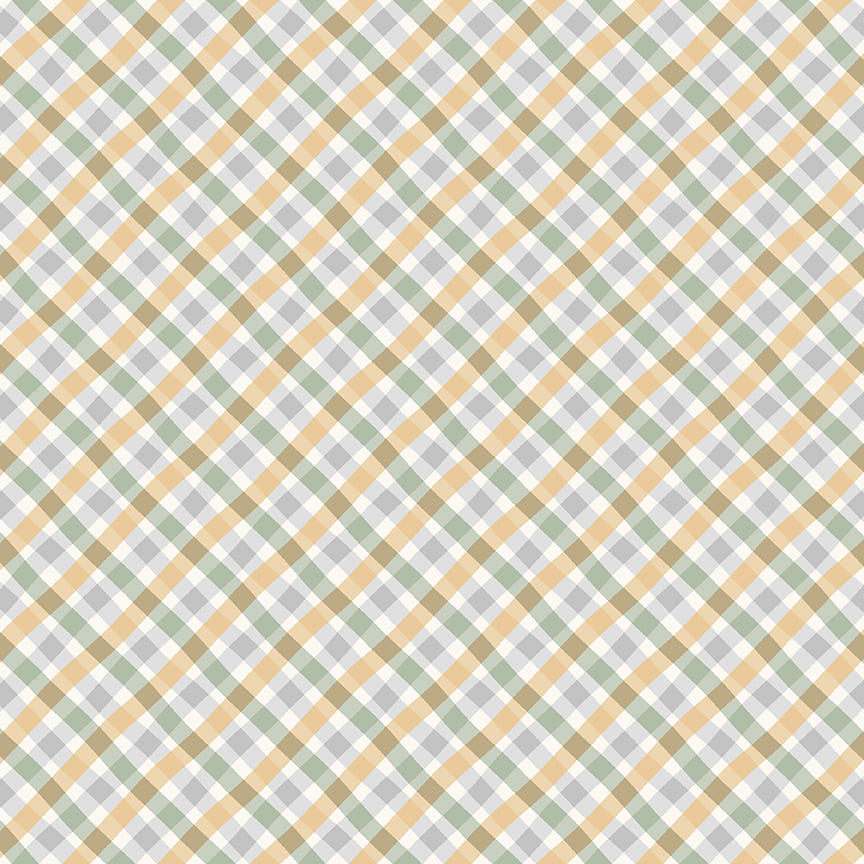 886-64 Multi - Diagonal Plaid || Into the Jungle