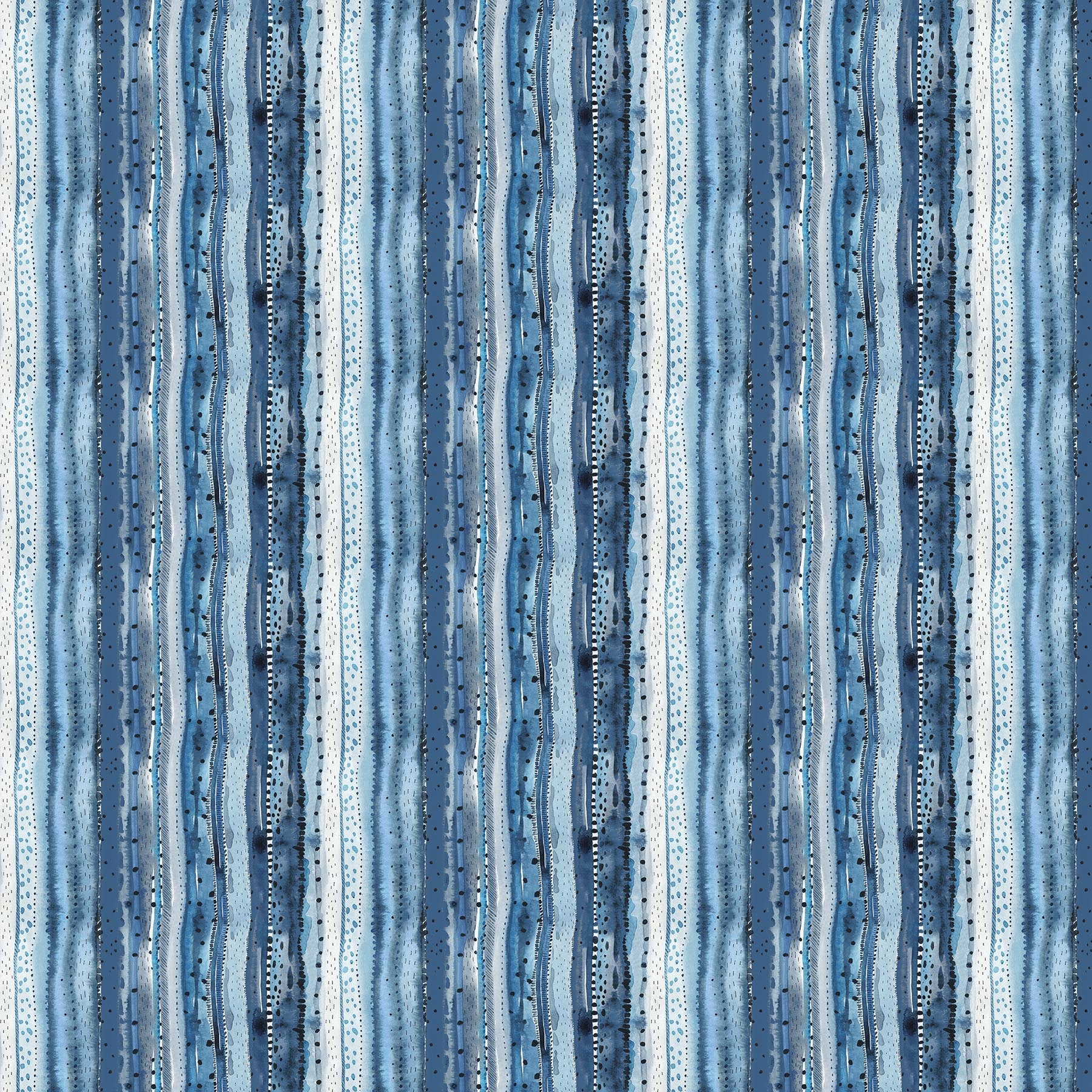 Autumn Forage 90852-42 Stripes - Blue
