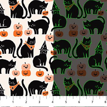 Sweet Treats - Cats Black - 91256G-99 Glow in the Dark