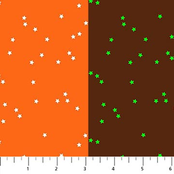 Sweet Treats - Stars Orange - 91258G-56 Glow in the Dark