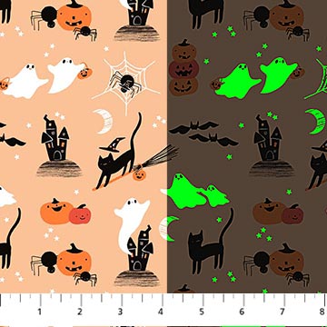 Sweet Treats - Castles Orange -91260G-56 Glow in the Dark