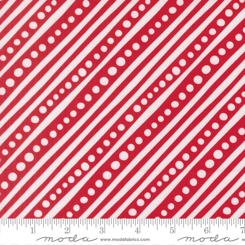 22504 14 Snow Time        Poinsettia Red