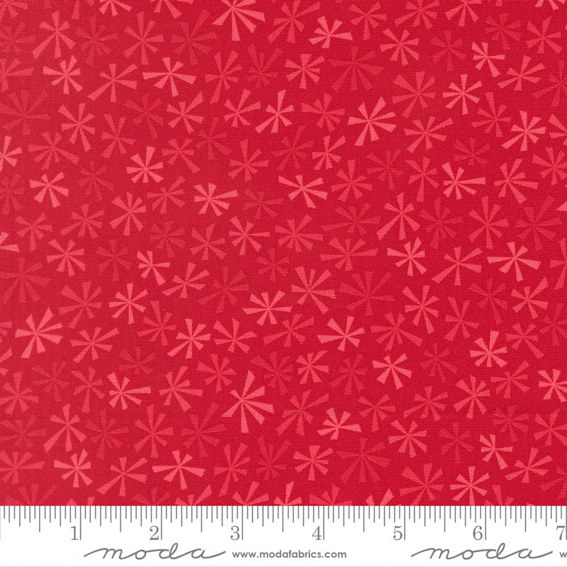 22507 14 Snow Time Poinsettia Red