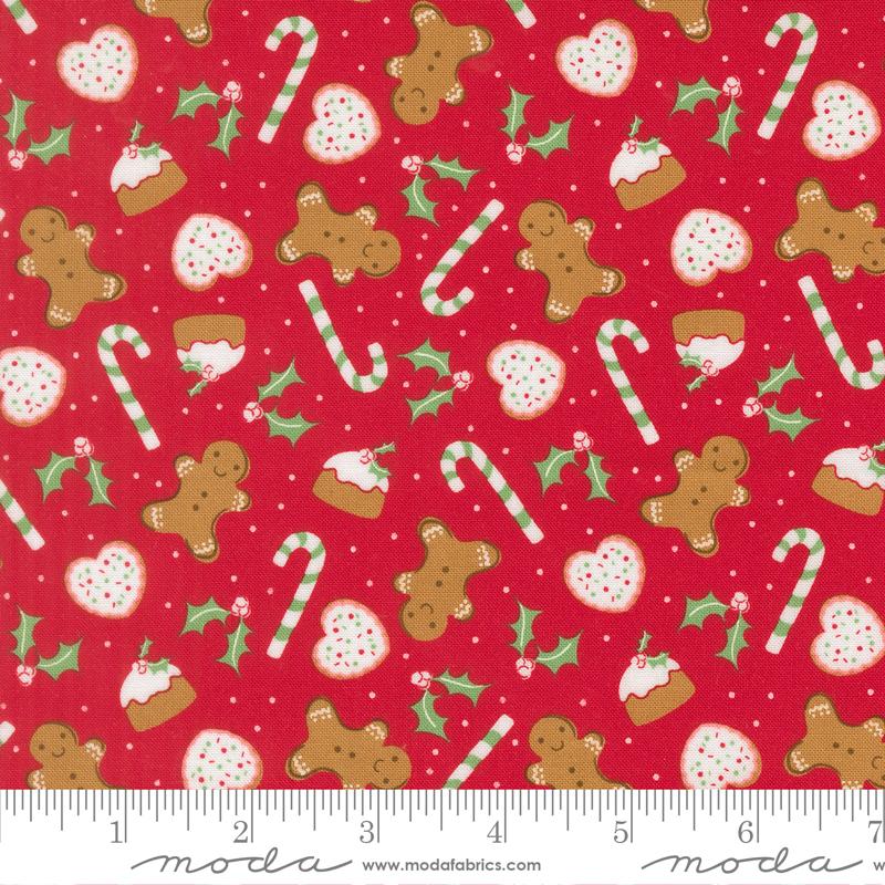 43212 13 Merrily On High   Christmas Red