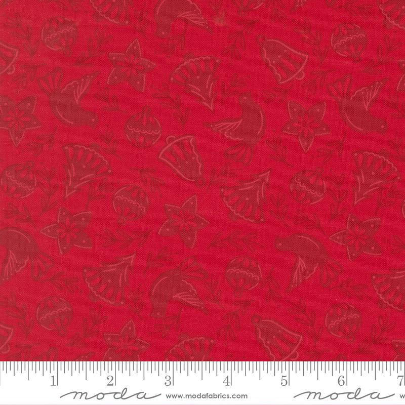 43213 13 Merrily On High Christmas Red