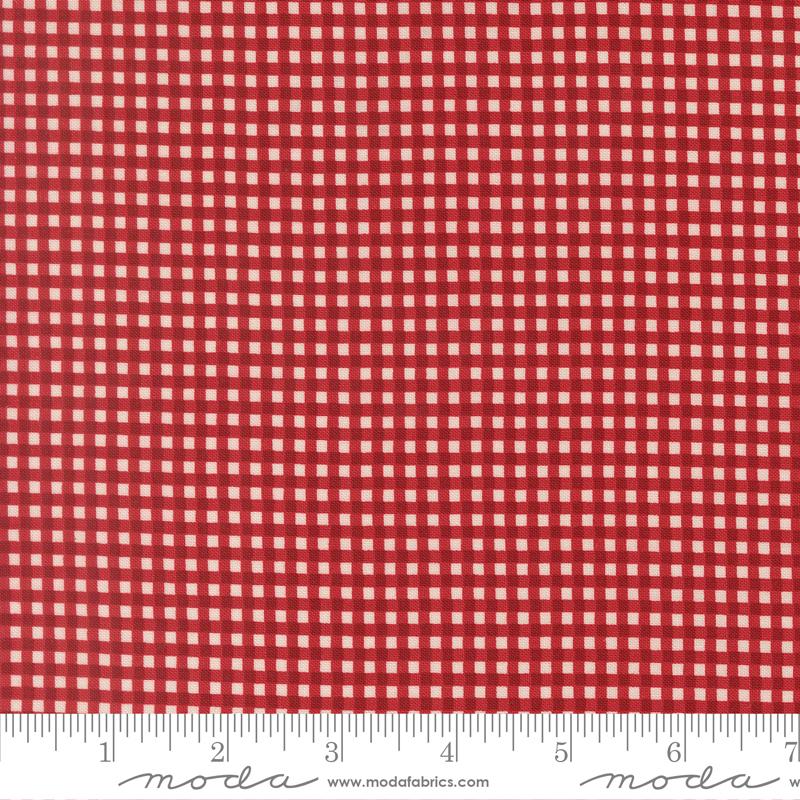 55716 12 Chilly Gingham              Red