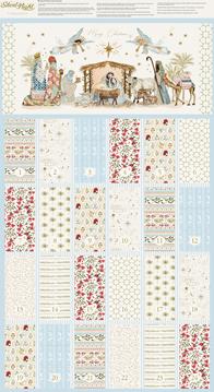 40058 11 Silent Night Lamb - 24" Panel