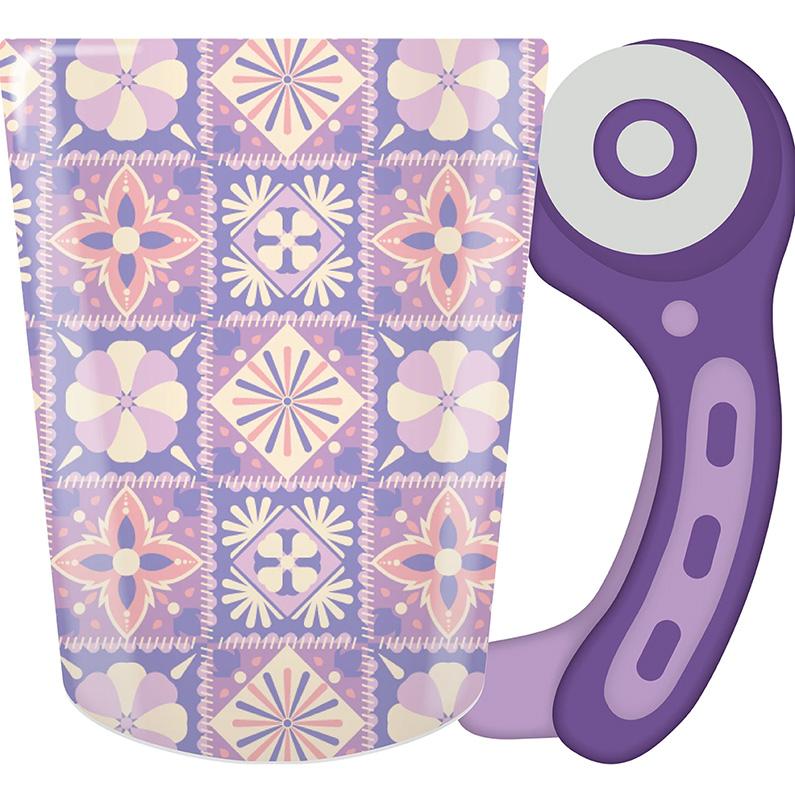 N4371 7 D2 Rotary Cutter Mug 13.5oz