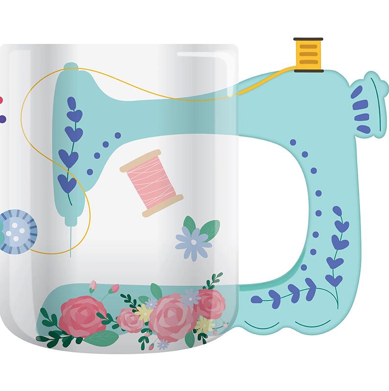 N4371 8 Sewing Machine Mug 13.5oz